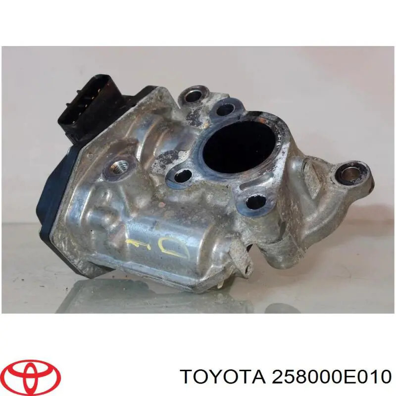 258000E010 Toyota Válvula EGR de recirculação dos gases
