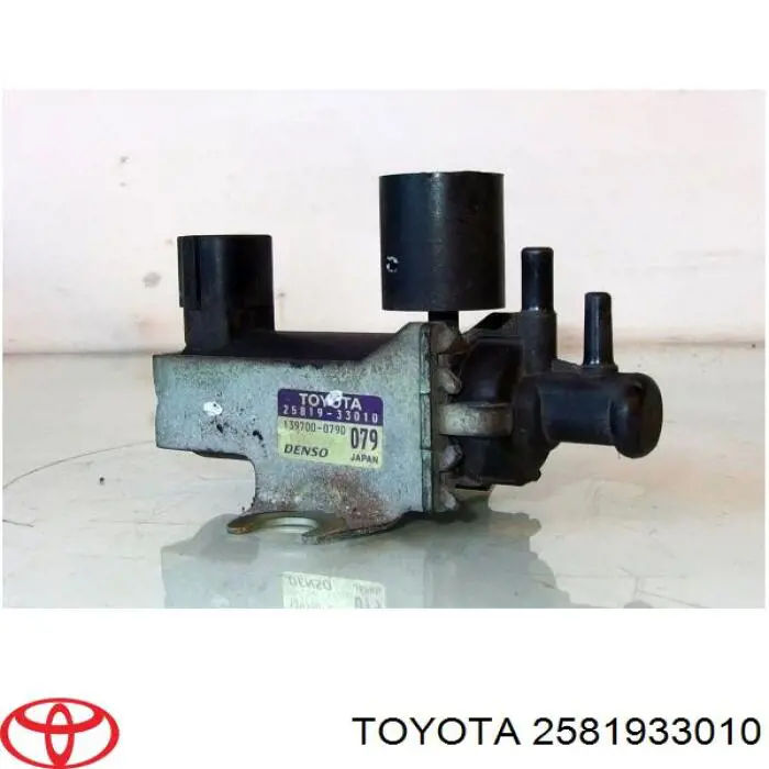 2581933010 Toyota Válvula EGR de recirculação dos gases