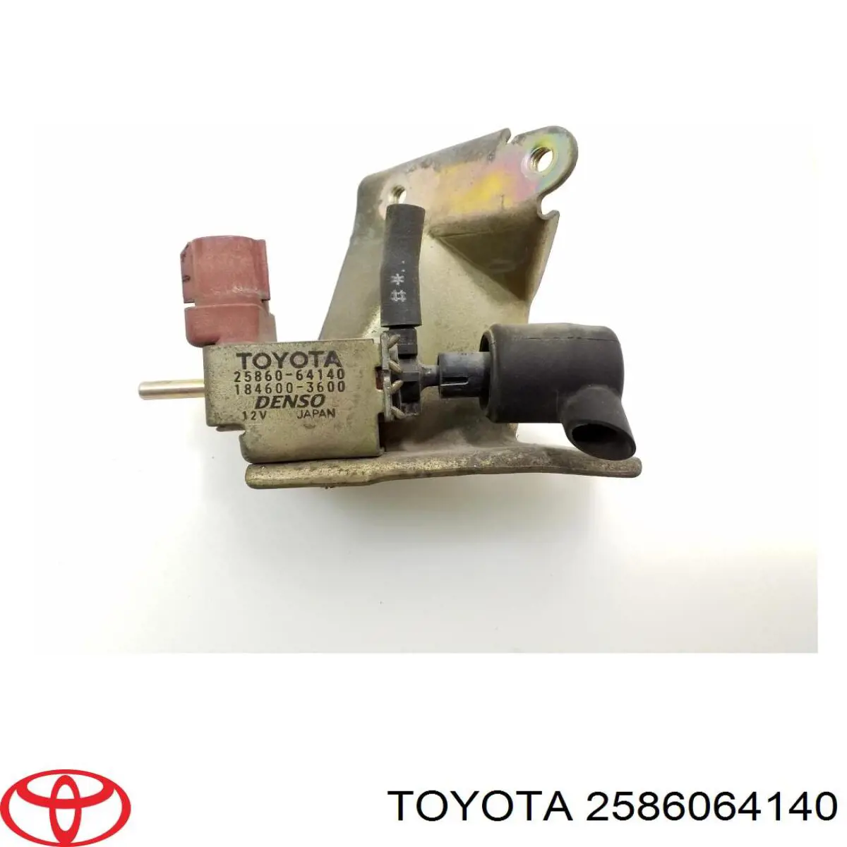 2586064140 Toyota Válvula solenoide de regulação de comporta EGR