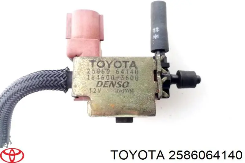 Compre 2586064140 Toyota Válvula solenoide de regulação de comporta EGR