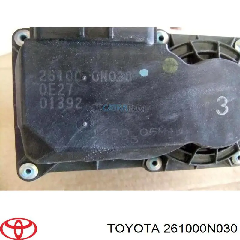 Válvula de borboleta montada Toyota 261000N030 preço, a partir de 68,22 USD