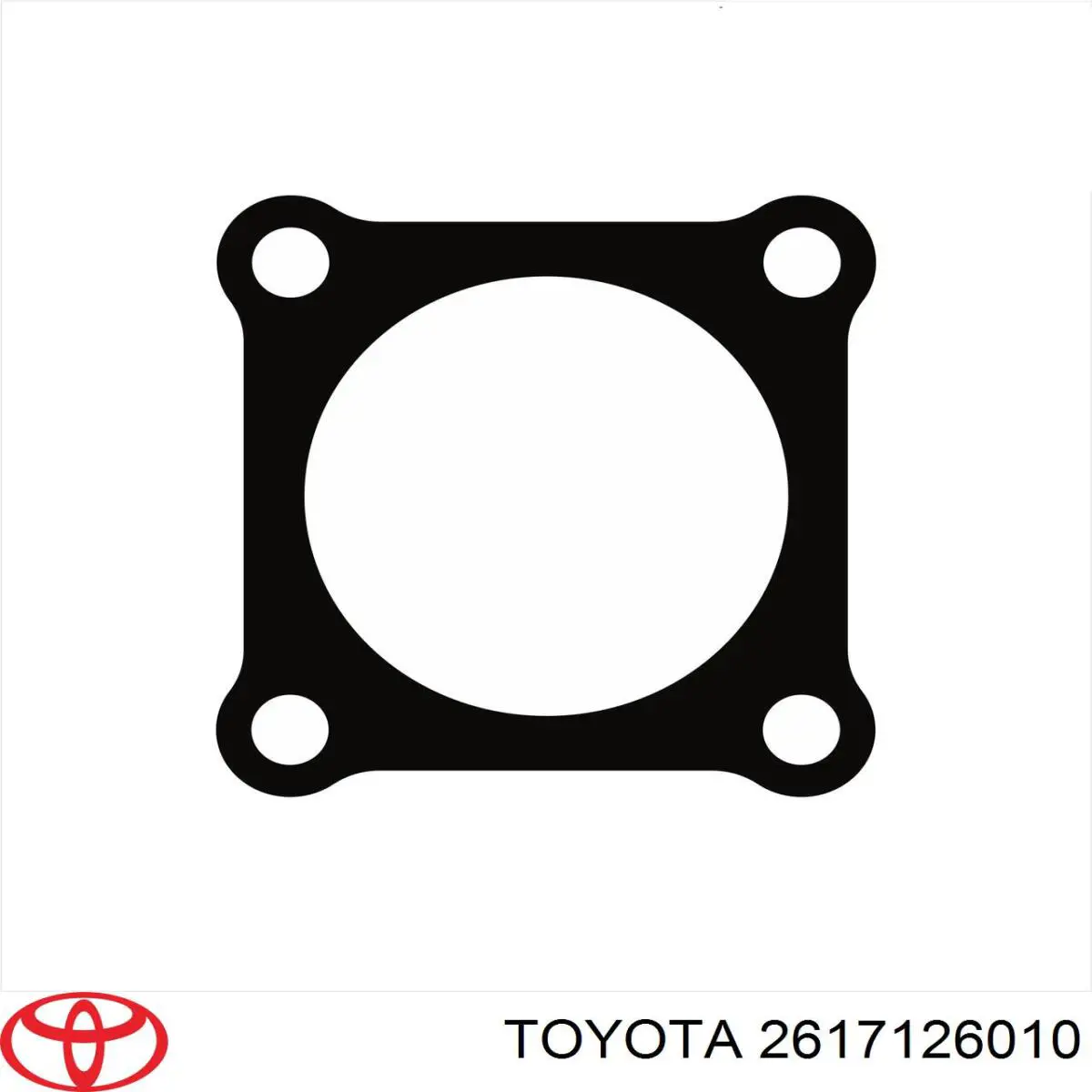 2617126010 Toyota Vedante da válvula de borboleta