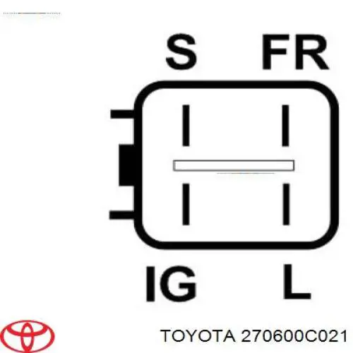 Gerador Toyota 270600C020 preço, a partir de 250,28 USD