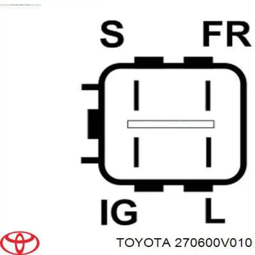 Gerador Toyota 270600V010 preço, a partir de 258,08 USD