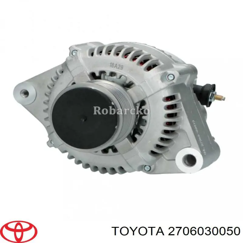 Gerador Toyota 2706030050 preço, a partir de 166,85 USD