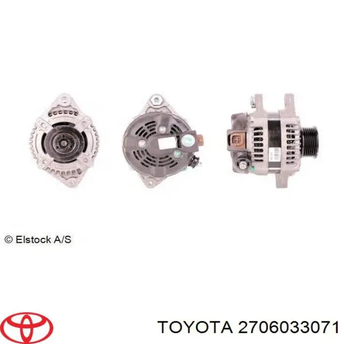 Gerador Toyota 2706033071 preço, a partir de 193,88 USD