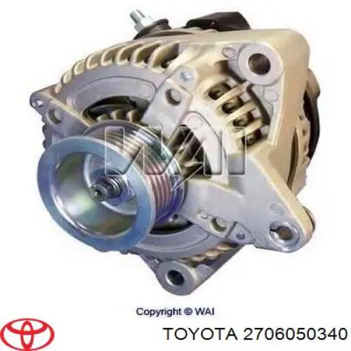 Gerador Toyota 2706050340 preço, a partir de 282,34 USD