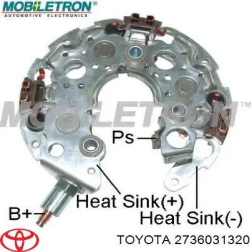 2736031320 Toyota Enrolamento do gerador, estator
