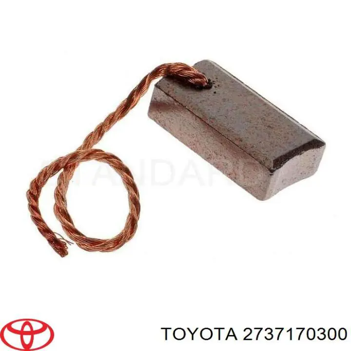 Escova do gerador Toyota 2737170300 preço, a partir de 1,52 USD