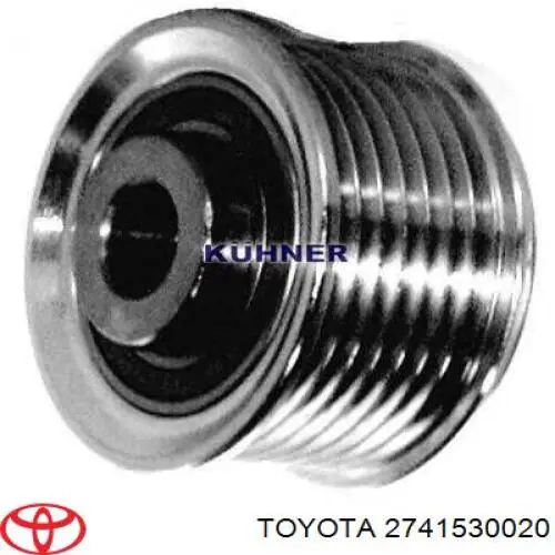 Polia do gerador Toyota 2741530020 preço, a partir de 47,33 USD