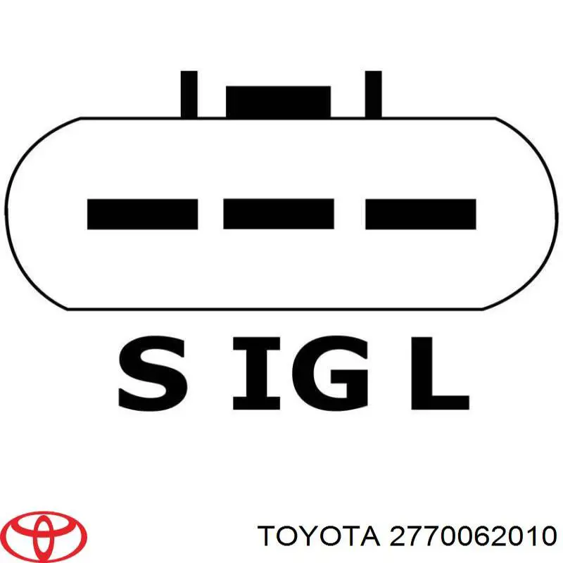 Relê-regulador do gerador (relê de carregamento) Toyota 2770062010 preço, a partir de 39,38 USD