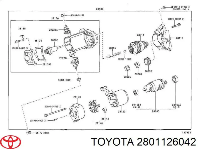 Roda-livre do motor de arranco 8941291870 Isuzu
