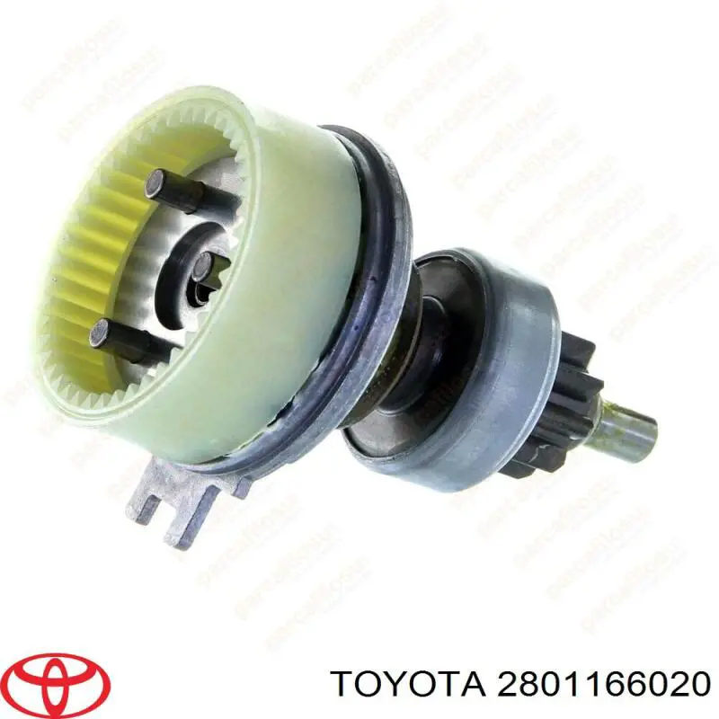 Roda-livre do motor de arranco Toyota 2801166020 preço, a partir de 34,34 USD
