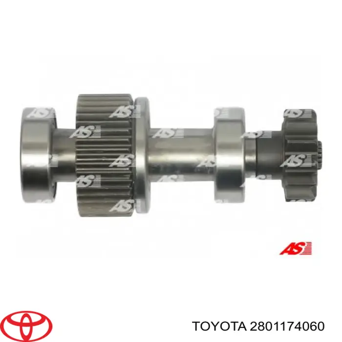 Roda-livre do motor de arranco Toyota 2801174070 preço, a partir de 58,45 USD
