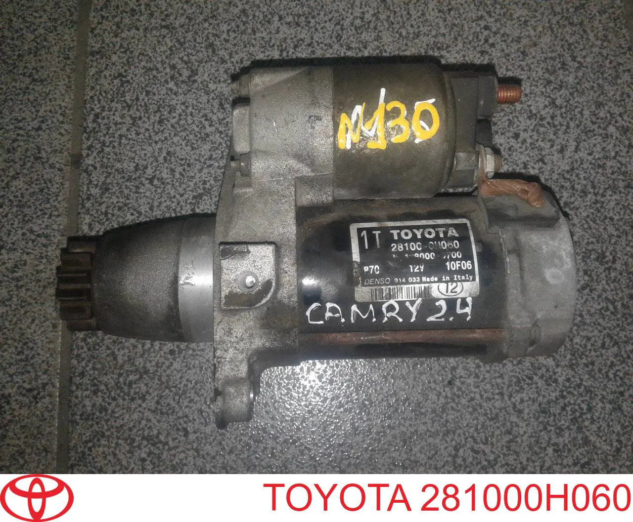 Motor de arranco Toyota 281000H060 preço, a partir de 134,50 USD