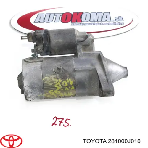 281000J010 Toyota Motor de arranco
