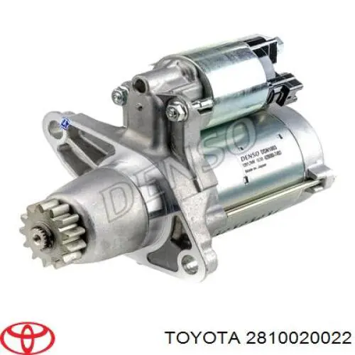 Motor de arranco Toyota 2810020022 preço, a partir de 413,62 USD