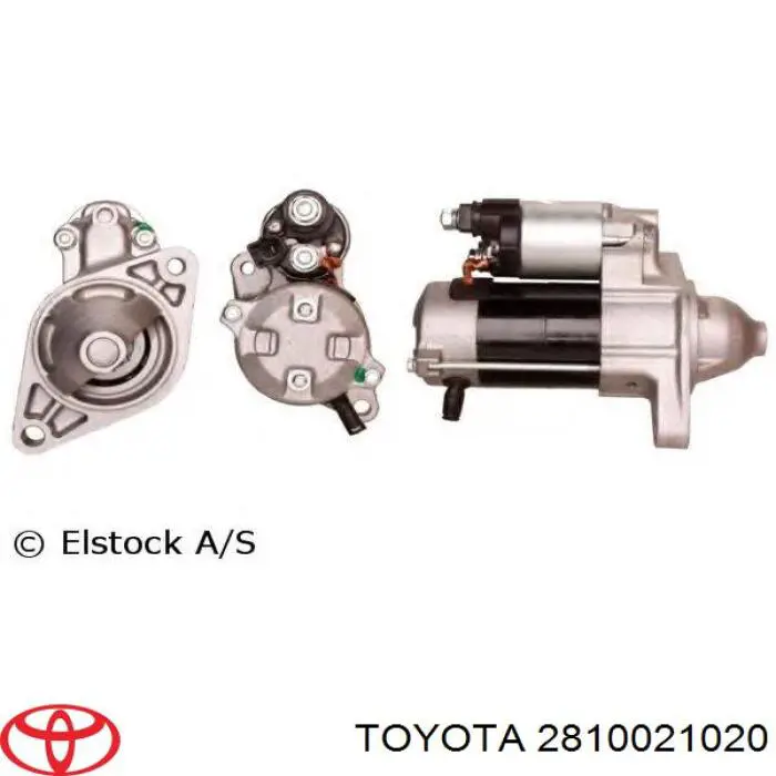 Motor de arranco Toyota 2810021020 preço, a partir de 92,10 USD