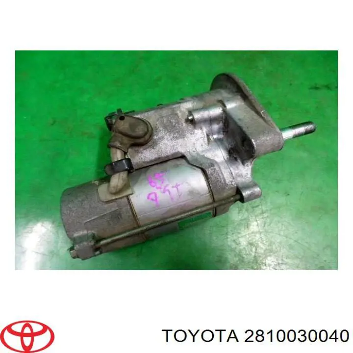 Motor de arranco Toyota 2810030040 preço, a partir de 175,67 USD