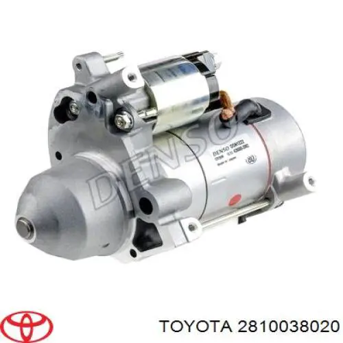 Motor de arranco Toyota 2810038020 preço, a partir de 243,17 USD