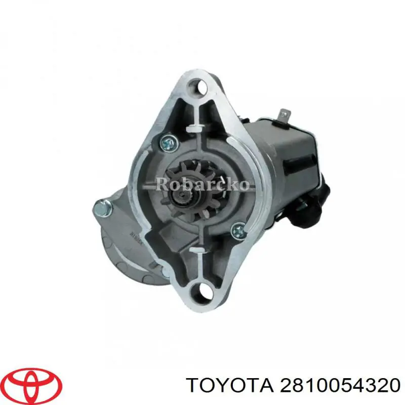 Motor de arranco 2810054320 Toyota
