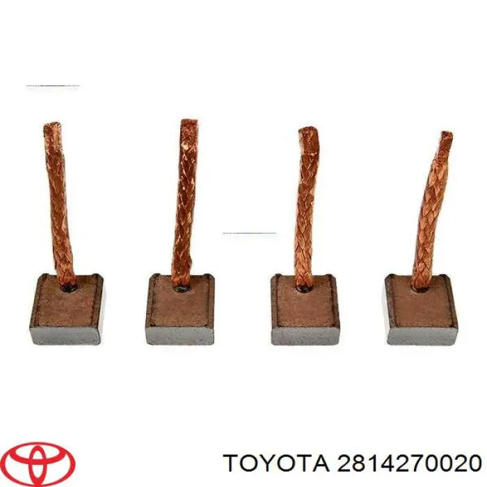 2814270020 Toyota Escova do motor de arranco