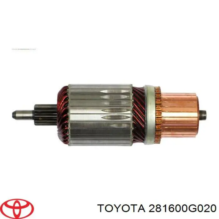 281600G020 Toyota Induzido (rotor) do motor de arranco