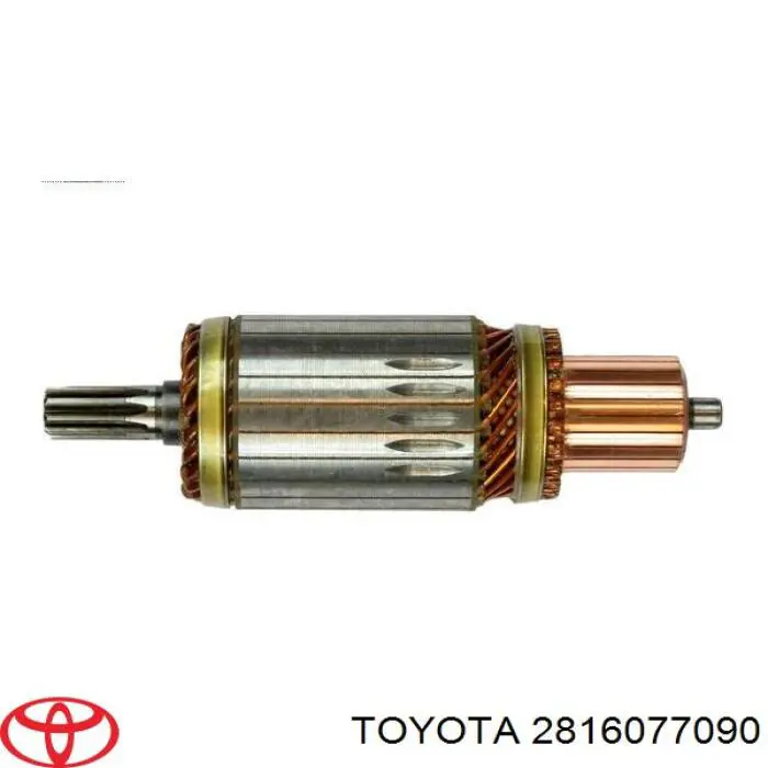 2816077090 Toyota Induzido (rotor) do motor de arranco