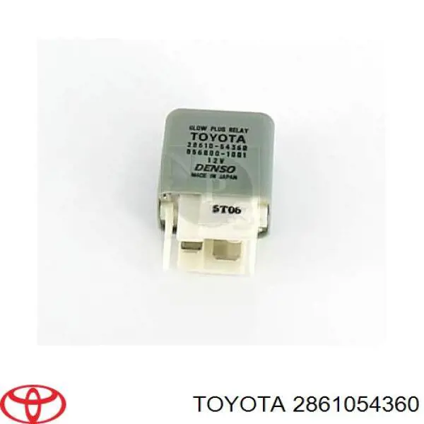 Compre 2861054360 Toyota Relê das velas de incandescência