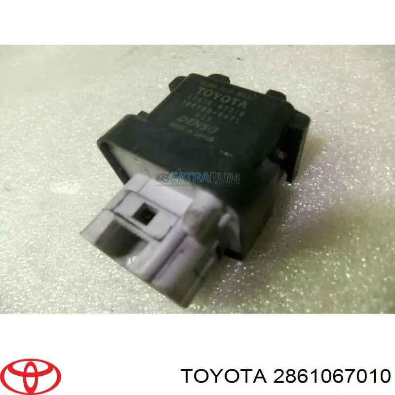 2861067010 Toyota Relê das velas de incandescência