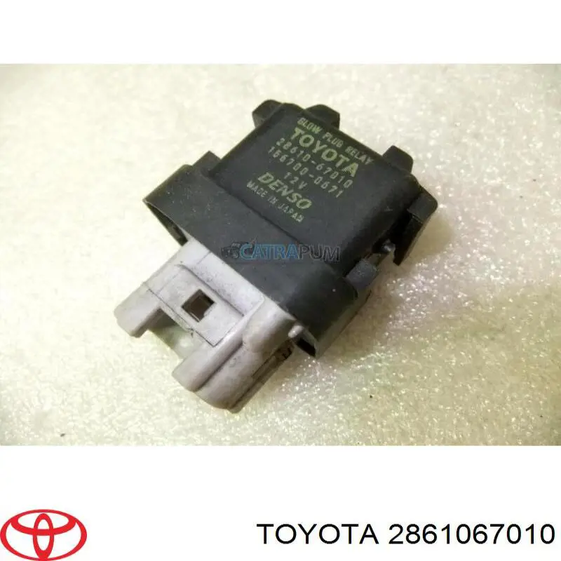 Relê das velas de incandescência Toyota 2861067010 preço, a partir de 52,87 USD