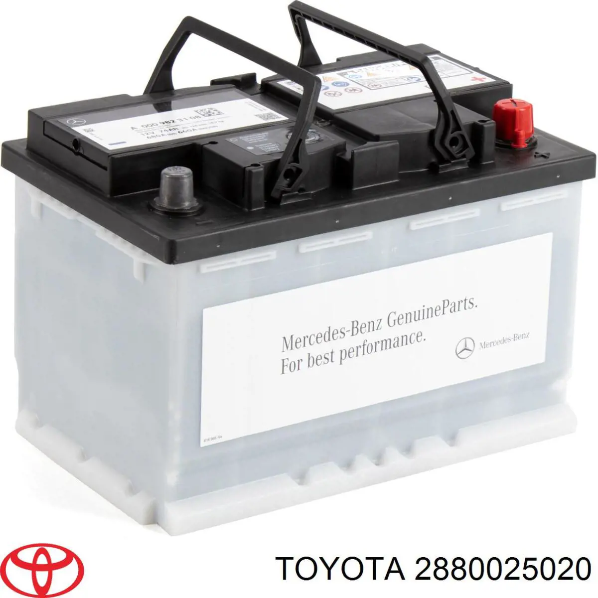 Bateria recarregável (PILHA) Toyota 2880025020 preço, a partir de 1003,10 USD
