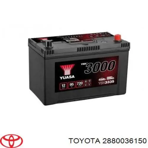 Bateria recarregável (PILHA) Toyota 2880036150 preço, a partir de 128,06 USD