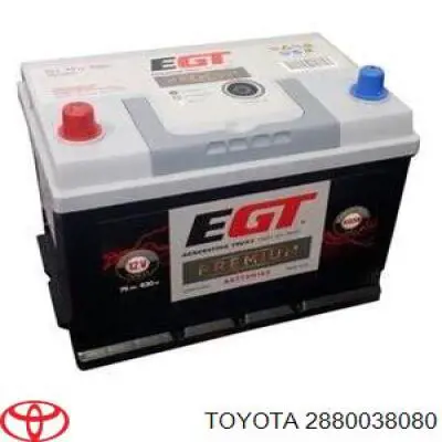 Bateria recarregável (PILHA) Toyota 2880038080 preço, a partir de 1023,59 USD