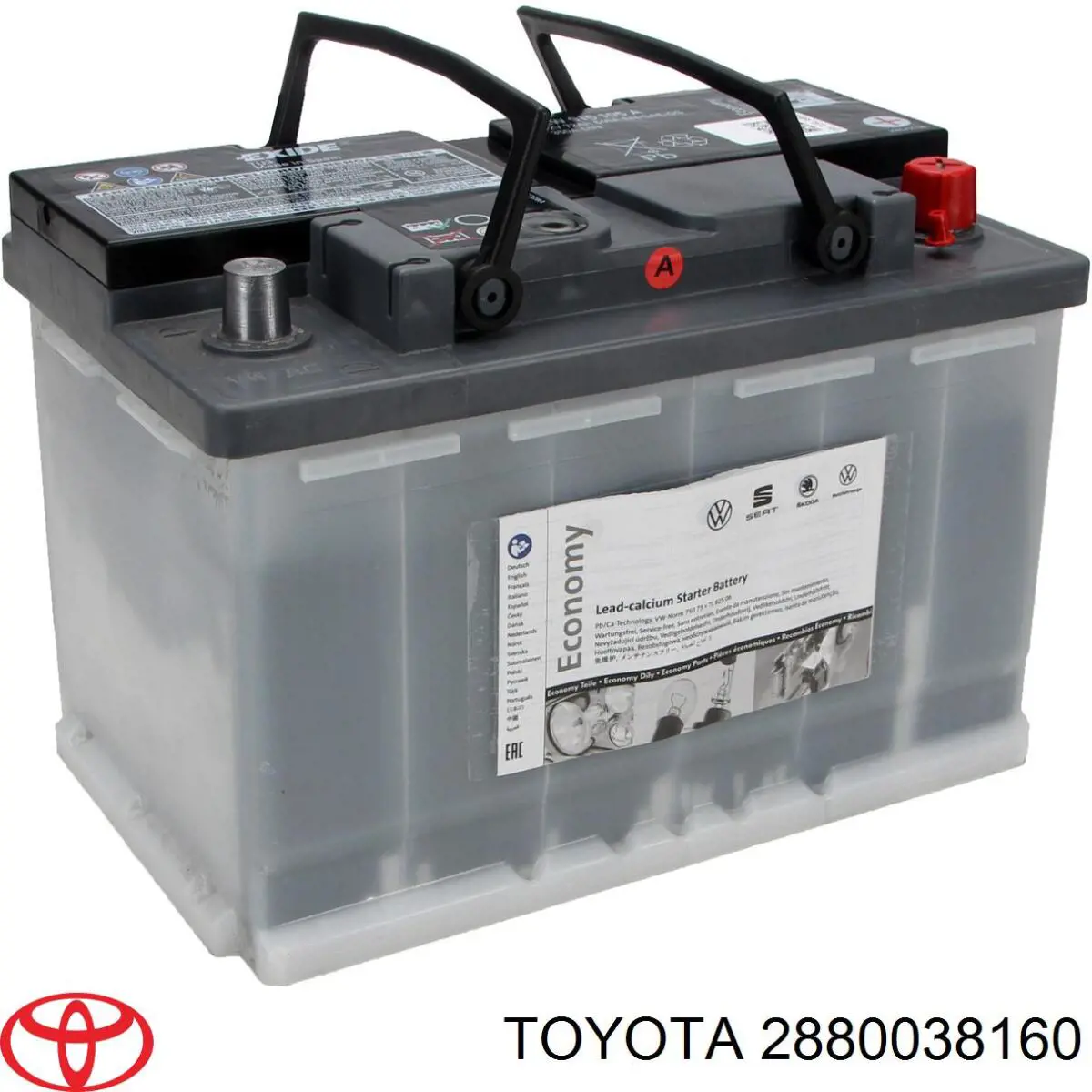 Bateria recarregável (PILHA) Toyota 2880038160 preço, a partir de 220,15 USD