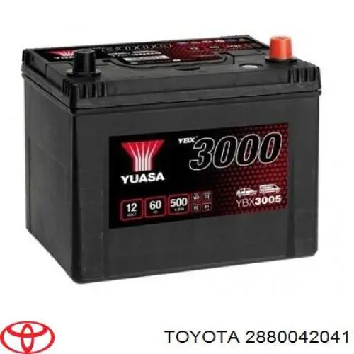 Bateria recarregável (PILHA) Toyota 2880042041 preço, a partir de 897,12 USD