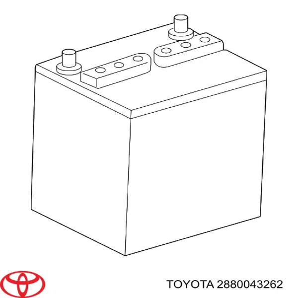Compre 2880043262 Toyota Bateria recarregável (PILHA)
