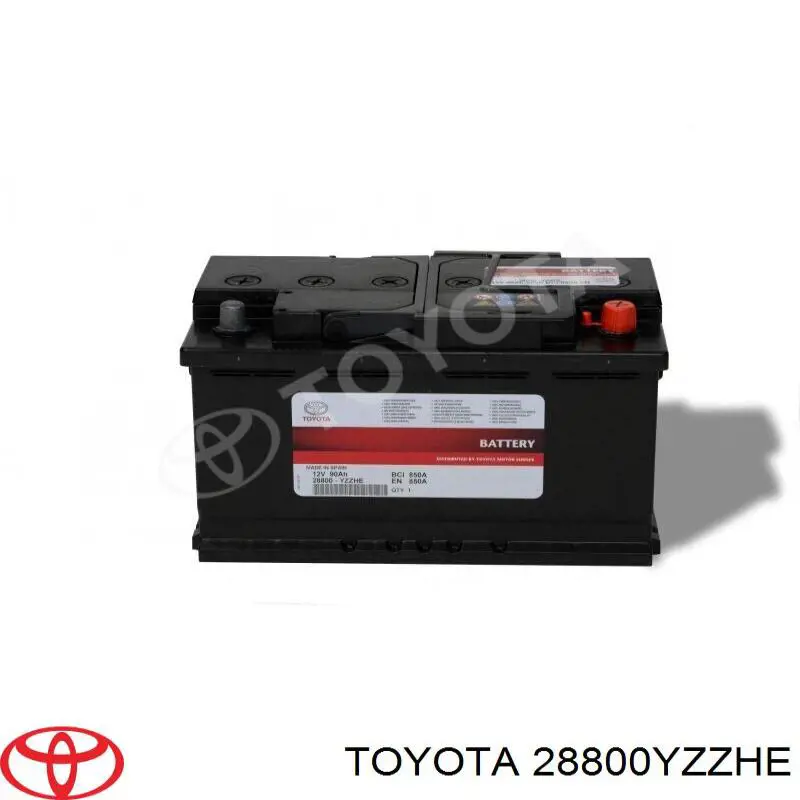 28800YZZHE Toyota Bateria recarregável (PILHA)