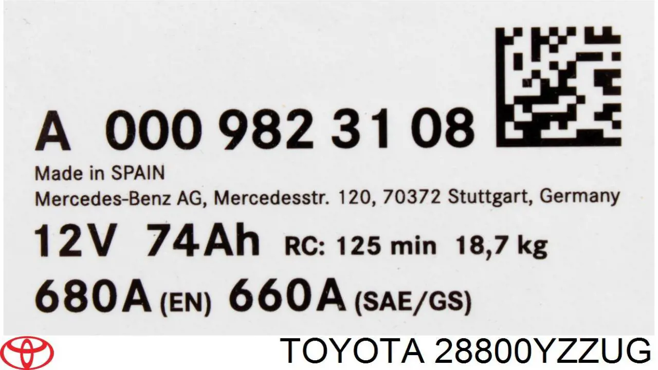 Bateria recarregável (PILHA) 31500TZ3100M Honda