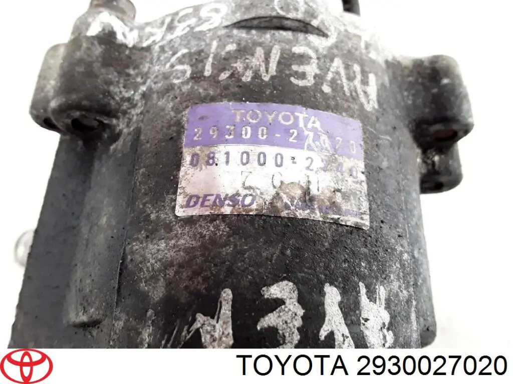 2930027020 Toyota Bomba a vácuo