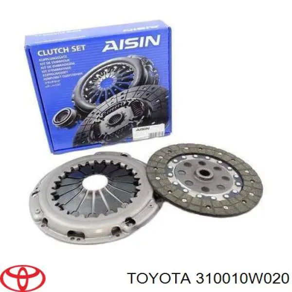 310010W020 Toyota Kit de embraiagem (3 peças)