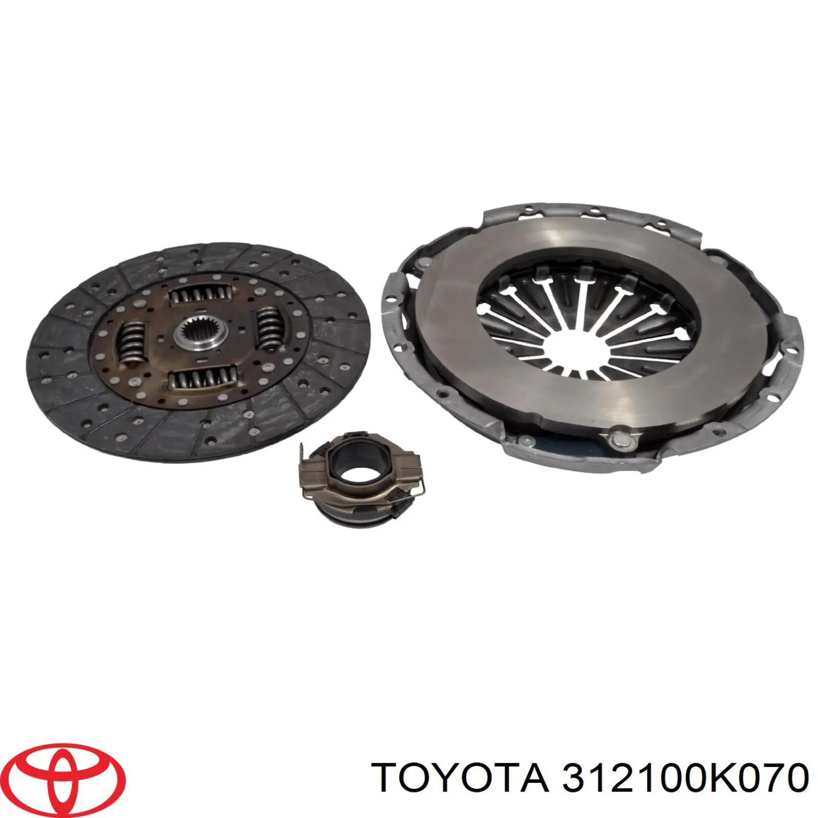 Cesta de embraiagem 312100K070 Toyota