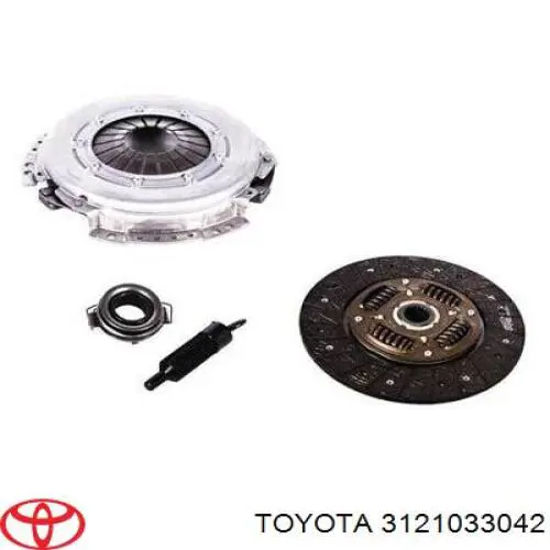 Cesta de embraiagem Toyota 3121033042 preço, a partir de 117,97 USD