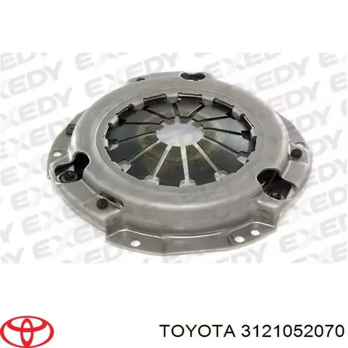 Cesta de embraiagem 3121052071 Toyota