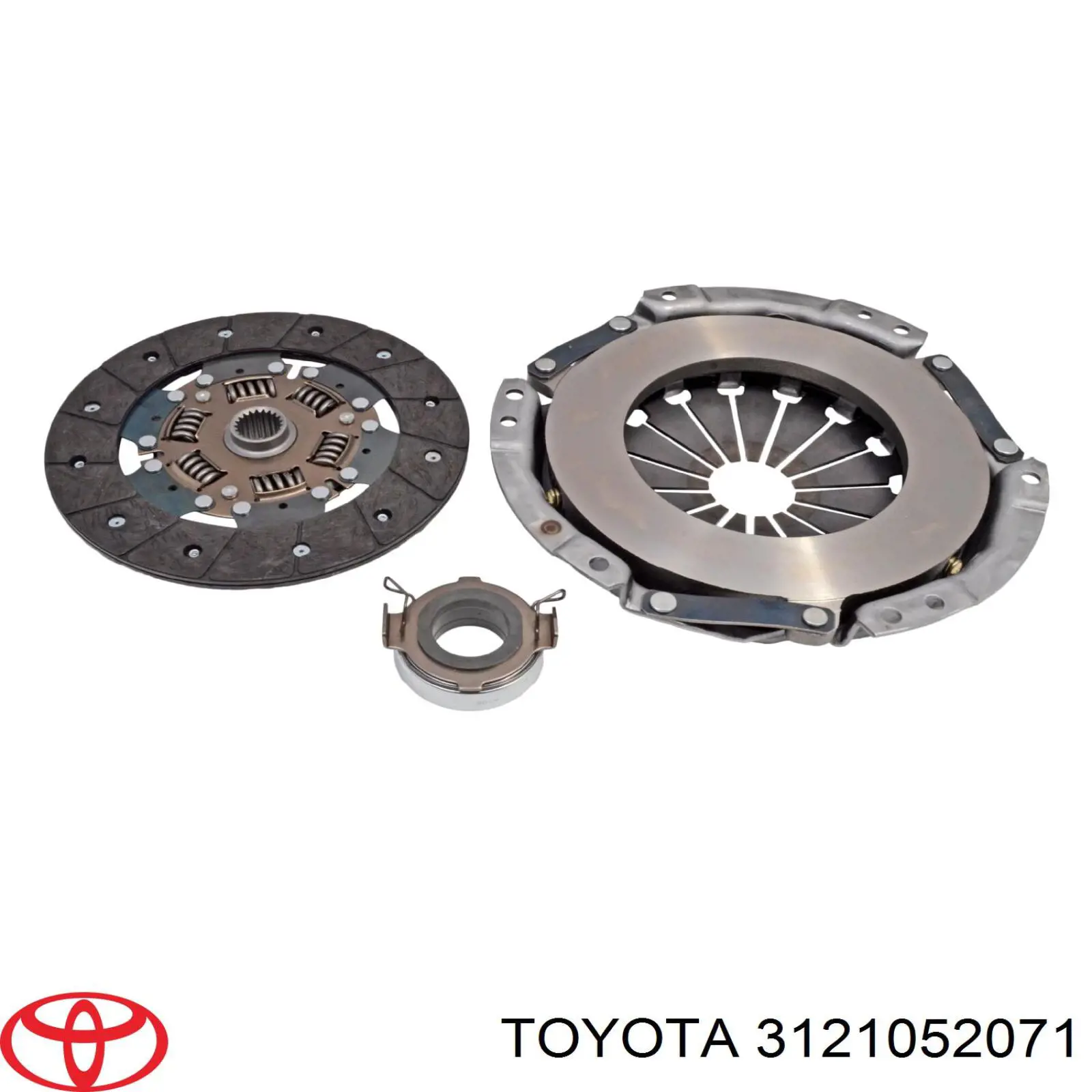 3121052071 Toyota Cesta de embraiagem
