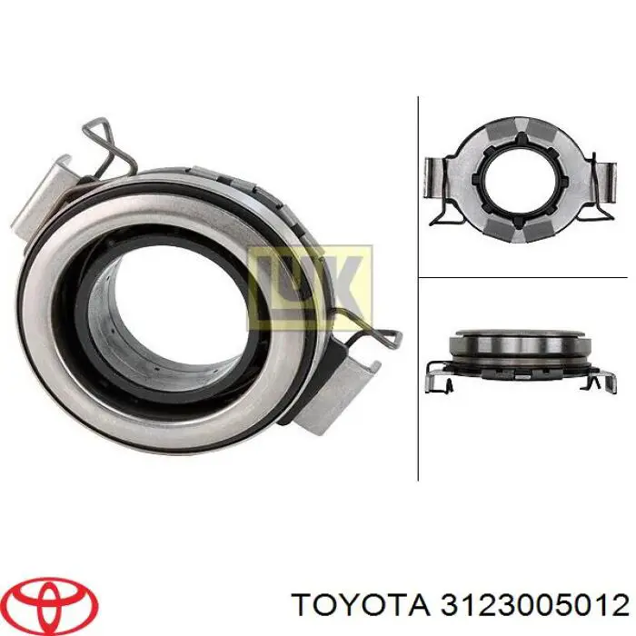 Rolamento de liberação de embraiagem Toyota 3123005012 preço, a partir de 20,15 USD