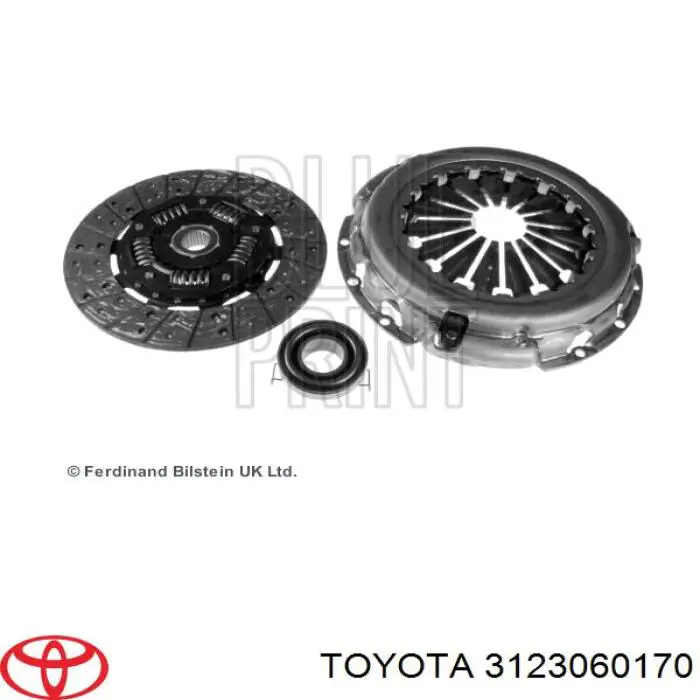 3123060170 Toyota Rolamento de liberação de embraiagem
