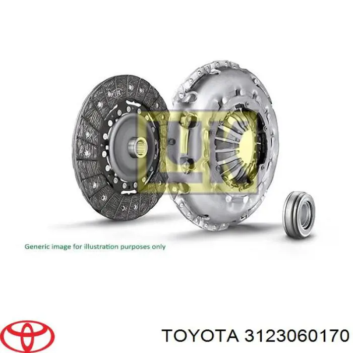Rolamento de liberação de embraiagem Toyota 3123060170 preço, a partir de 49,53 USD