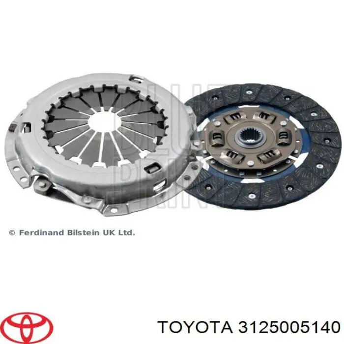 3125005140 Toyota Disco de embraiagem