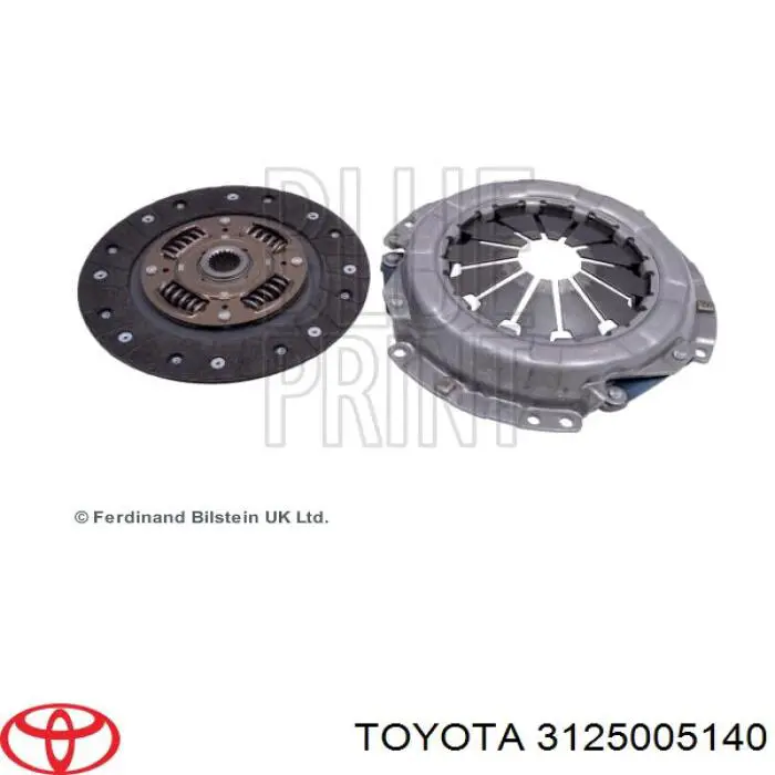 Disco de embraiagem Toyota 3125005140 preço, a partir de 96,98 USD